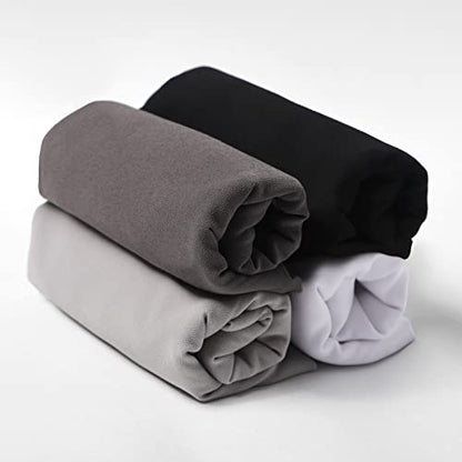 Febfim 4 PCS Muslim Women Soft Premium Solid Chiffon Hijab Scarves Shawl Long Scarf Wrap Scarves with Gift Box - color: Orange