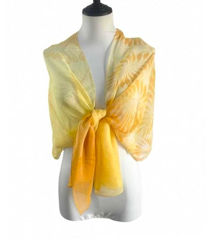 Acotavie Scarfs for Women Lightweight Fashion Scarves Print Floral Pattern Scarf Shawl Wraps - color: B07