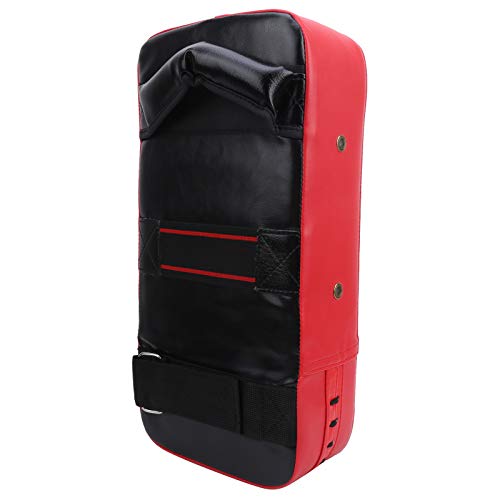 Boxing Kicking Punching Pad Training Fighting Foot Target Pad, TearResistant Punch Protector for Boxing, Kickboxing, MMA - color: Black and Red