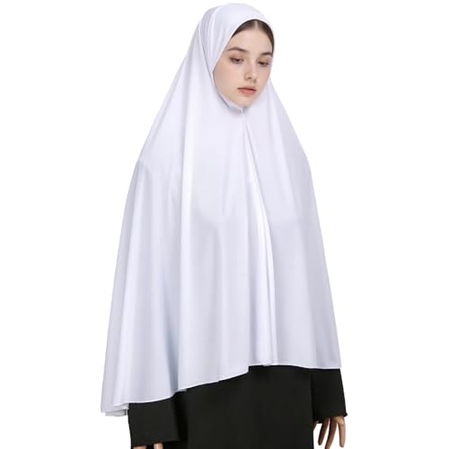 Yeieeo Modest Muslim Islamic Ramadan Hijab Scarf Soft Lightweight Rayon Hijab Long Scarf