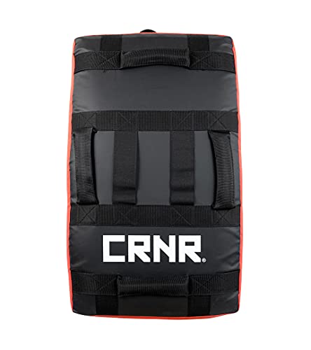 Combat Corner Strike Tuff Muay Thai Punching & Kick Pads - MMA Martial Art Kickboxing Punch Mitts Punching Bag Kicking Shield Training Martial Arts Pads