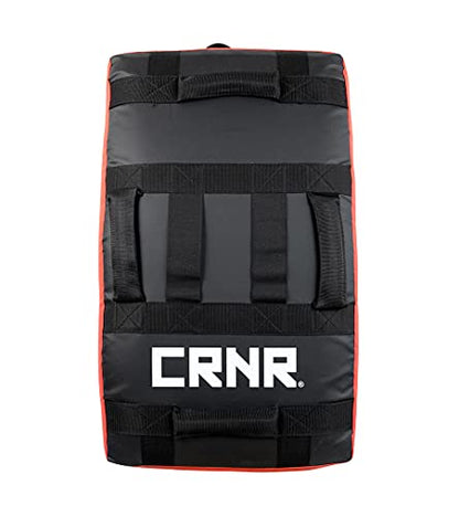 Combat Corner Strike Tuff Muay Thai Punching & Kick Pads - MMA Martial Art Kickboxing Punch Mitts Punching Bag Kicking Shield Training Martial Arts Pads
