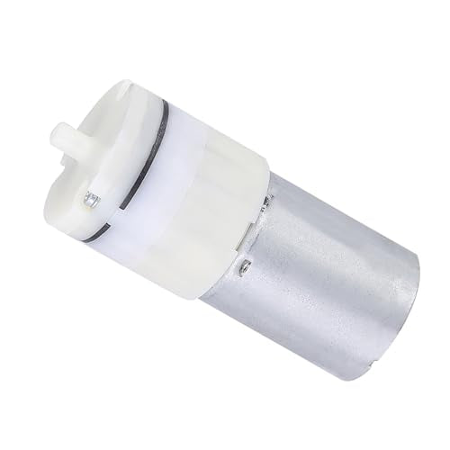DC6V Aquarium Aeration Pump 400mmHg Pressure 60dB Noise for Power Failure Backup Fishing Spare Pump, Compact Motor 57mm for Live Bait Fish Tank