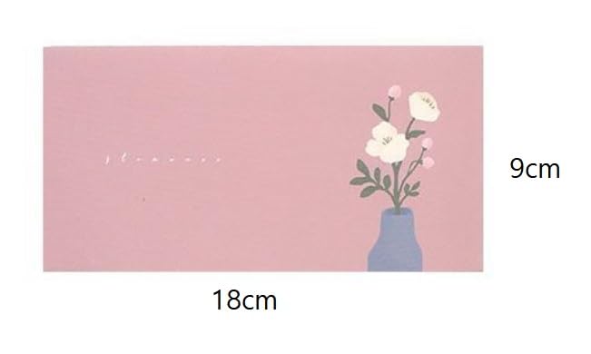 16 Pcs Money Envelopes Cash Envelopes, 8 Designs, 3.5 x 7 Inch (Floral A) - style: Floral A