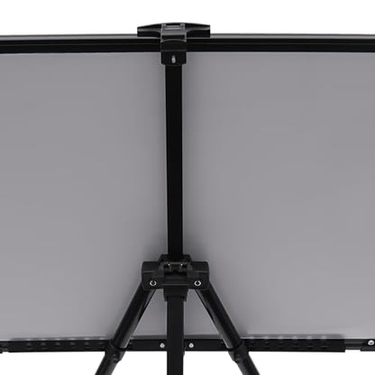 Magnetic Soccer Coaching Football Tactical Board, Portable Tactical Display Board with Triangle Bracket Stand, Player Markers, Backpack, for Instruction of Soccer Training/Match Setup Tactics