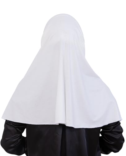 Prien Instant Hijab For Women, Muslim Long Scarf, Undercap Turban Set, Turkish Islamic Clothing, Prayer Clothes For Abaya - color: Cream
