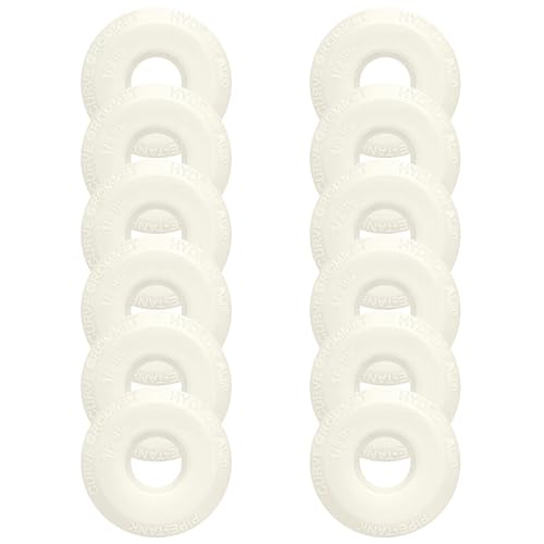 1/2" HYDROSEAL (12 pack) SIAMSEAL Flexible Tank Adapter For 1/2 inch PVC Pipe, Pipe-Tank Connector, Curve grommet,Heat UV &Chemical resistance, longer service life. RDWC - size: 1/2 inches-12Pcs