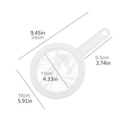 Aquarium Baby Brine Shrimp Sieve Eggshell Separator Artemia Collecting Net Kit 80 Mesh 200 Mesh for Brine Shrimp Hatchery