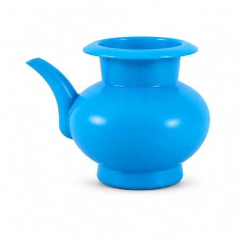 2.5 Liter Badna for Personal Hygiene, Islamic Prayer Wash (Wudu), Toilet Water Jug, Lightweight and Multipurpose Water Jug,Durable, Lightweight & Easy to Use - (Blue) (Blue) - color: Blue