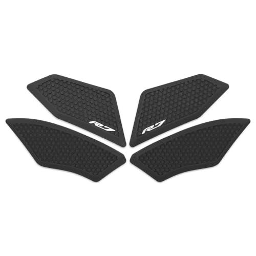 for YZF-R7 yzfr7 2026 New Accessories Body Protection Fuel Tank Rubber Pad Anti-Slip and Anti-Scratch Fuel Tank Sticker Decal Tank Grip Rubber Anti-Slip Tank Pad Fuel Tank pad (R7 2026) - color: R7 2026