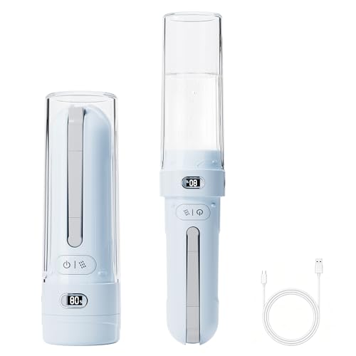 Portable Bidet for Travel | Bathroom - Rechargeable Electric Bidet Sprayer with 3 Pressure | Waterproof for Ultimate Personal Hygiene Cleaning at Home Office and Camping (Blue) - color: Blue