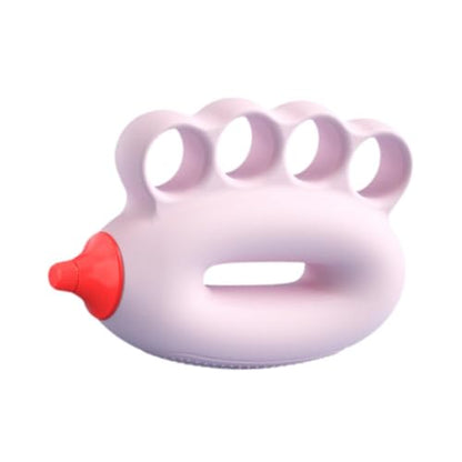 Colaxi Kids Hand Grip Strengthener,Hand Exercise Ball,Multiple Resistance Levels Ergonomic 10–15 Strength Train,Finger Exerciser - color: pink