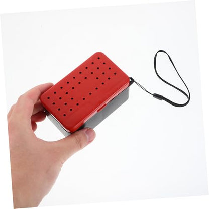 Double Layer Fishing Bait Box with Handle Breathable Worm Containers Leakproof Fishing Storage for Freshwater and Saltwater Angling