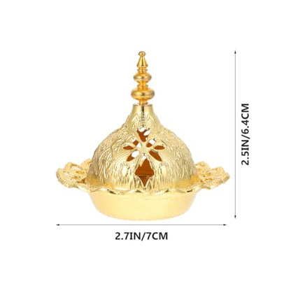 DOITOOL Charcoal Frankincense Incense Resin Electric insence bakhoor Oil Coal Burning Myrrh kit Gold incienso Oud Bowl Cauldron lamp Set Metal quemador Copal Brass Stick Tray