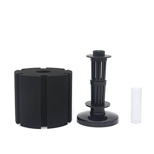 2 Pcs Large Sponge Filter Kit for 125 Gallon Tank | With Airline Tubing, Air Pump Valves, Suction Cups
