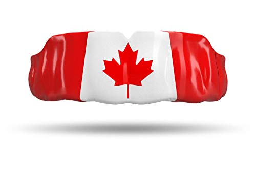 Impact Mouthguard Boxing, MMA, Muay Thai Sports Mouthguards for Youth Adults, Professional Custom-Fit, Canada - color: Canada