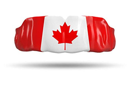 Impact Mouthguard Boxing, MMA, Muay Thai Sports Mouthguards for Youth Adults, Professional Custom-Fit, Canada - color: Canada