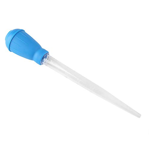 Fish Tank Water Changer, Aquarium Dropper Pipette Feeder Cleaner with 4 Scales 10ml 15ml 20ml 30ml, for Mini Fish Tank Aquarium Water Cleaning