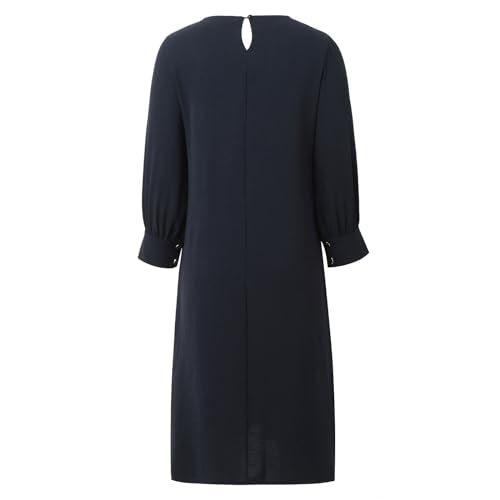 2 Piece Muslim Outfits For Women Long Sleeve Button Down Shirt And Baggy Pants Casual Dress Outfits Prayer Clothes - color: Blue, size: XX-Large