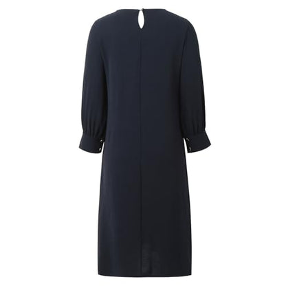 2 Piece Muslim Outfits For Women Long Sleeve Button Down Shirt And Baggy Pants Casual Dress Outfits Prayer Clothes - color: Blue, size: X-Large