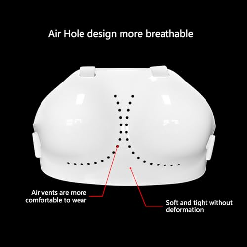 Womens Fencing Sports Chest Guards, Breathable Breast Protectors for, Breastplate with Adjustable Strap Breastplate Guard Protections Guard - size: X-Small