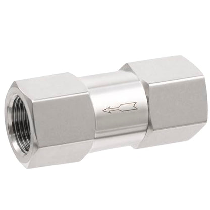 Yoebor 1/2" FNPT x 1/2" FNPT Stainless Steel Check Valve One Way Valves 1pc - size: 0.5 Inch, style: Fnpt x Fnpt