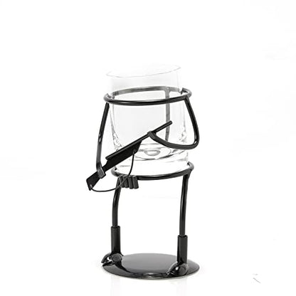 Rifle Hunter Whiskey Glass with Metal Bullet Holder | Funny Gun Enthusiast Gift for Men, Dad & Son | Premium Scotch & Liquor Cup, Elegant Hunting Party Accessory, Novelty Birth Day Barware Gifts - style: Hunting