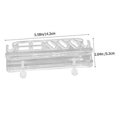 LIOOBO Aquarium Cleaning Supplies Tool Holder Rack Water Grass Tool Organizer Easy Install for Fish Tanks