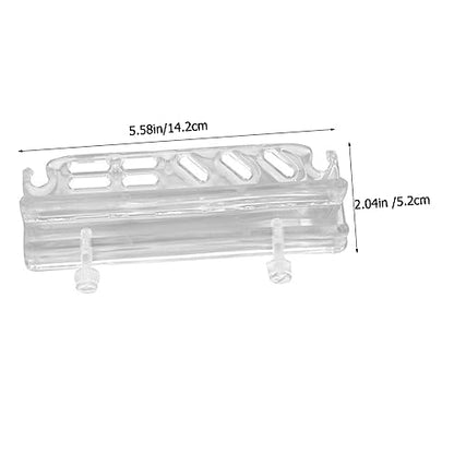 LIOOBO Aquarium Cleaning Supplies Tool Holder Rack Water Grass Tool Organizer Easy Install for Fish Tanks
