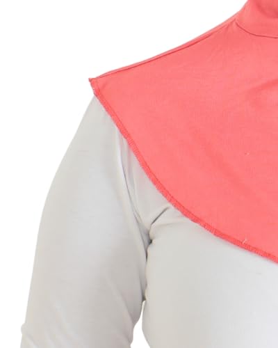 Prien Sport Hijab For Women, Muslim Head Scarf, Flexible Turban Girls, Chic Islamic Wear For Gym, Neck Collar Bonnet Viscose - color: Brink Pink