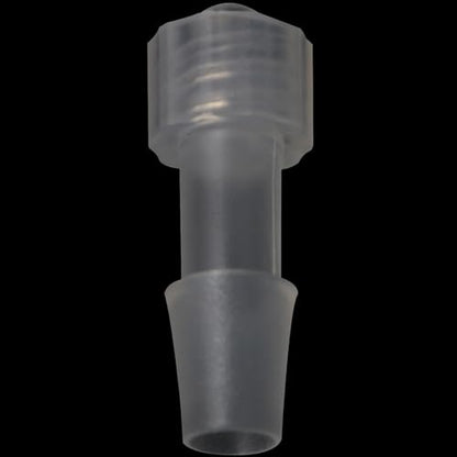 10PCS Public Luer Lock 1/4 inch Polypropylene Hose Connector 6.8mm Luer Female Connector Syringe Extension Tube Dispensing Valve Connector for Aquarium Equipment Laboratory