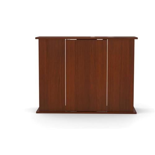 Afuera Living Upright Aquarium Stand, 30/38/45 Gallon Capacity, Serene Cherry Finish, Solid Top Design, Moisture-Resistant Laminate, Storage Cabinet, Contemporary Style for Home Aquarium or Terrarium