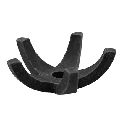 5PCS Mini Starfish Shaped Fish and Shrimp Hideaway House Aquarium Mini Shelter Breeding Cave Fish Tank Decorative Ornament 1.57x1.57x0.39 inches Brown