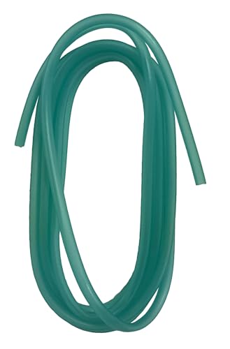 Penn-Plax Deluxe Airline Tubing for Aquariums – Made of Durable Silicone – Safe for Freshwater and Saltwater Fish Tanks – 8 Feet - size: 8 Feet, style: Silicone