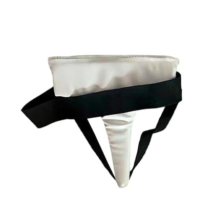 Protective Undergarment Cup Martial Art Groin Guard Suitable for Youth and Adults Engaged in High Impacts Combat Sports Combat Sports Groin Guard - color: White womens small