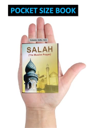 Islamic Salah Book [6 Pack ] Salat Pocket Size Muslim Prayers Book English + Arabic How to Pray Book-Islamic Favors Holy Quran Ramadan Gift Eid Favors Wholesale Islamic Gifts 123