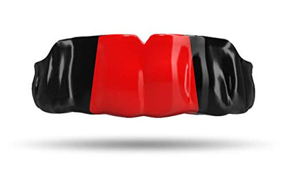 Impact Custom Professional MMA/Boxing/Muay Thai Mouthguard -Flag Series - color: Black/Red/Black