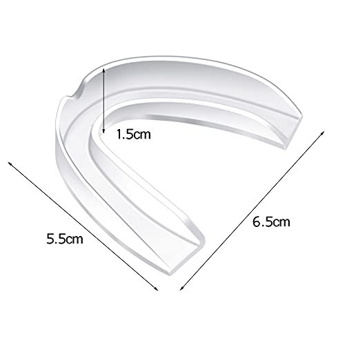 Nuanchu 30 Pack Sports Mouth Guard Athletic Moldable Mouth Guard Boxing Protection for Adult Hockey Football Basketball Lacrosse Boxing(Clear)