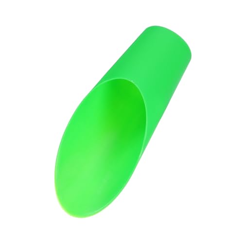HARFINGTON Bonsai Soil Scoop 6.3" x 1.8" Plastic Colorful Mini Garden Shovel Cultivation Digging Transplanting Tools for Plant Flower Succulent Coffee Beans, White - color: Green