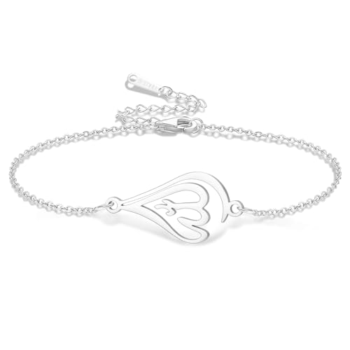 VASSAGO Islamic Ayatul Kursi Oval Bracelet for Women Allah Teardrop Link Bracelets Arabic Muslim Quran Calligraphy Charm Bracelet Islam Eid Ramadan Gift Jewelry Gifts - color: Allah Bracelet-S
