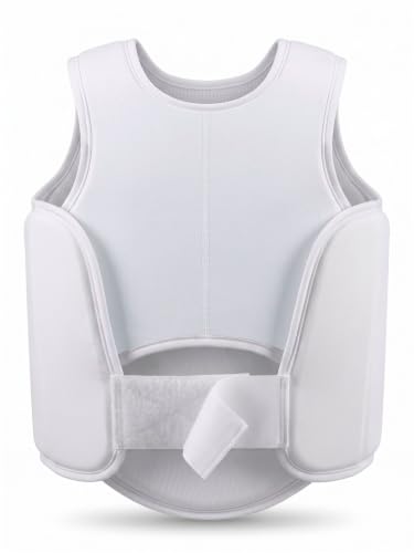 Karate Chest Guard for Kids & Adults. Martial Arts Body Protector. - size: X-Large