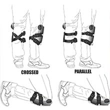 ProKnee AP16 All Purpose Kneepads with 1" Cushion Inserts - 1Pair | One Size Fits All