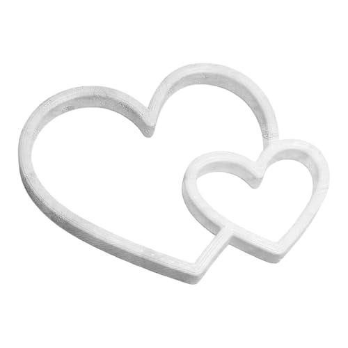 Fish Feeding Portals for Betta & Aquariums | Floating Food Rings & Breathing Windows (Multiple Shapes & Colors) (Heart - Clear) - color: Heart - Clear