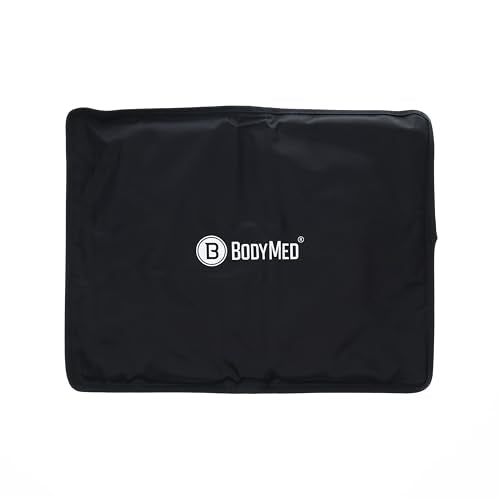 BodyMed Reusable Gel Ice Pack Cold Compress for Back, Shoulder, Neck, & Knee - Professional Grade Cold Therapy for Injuries, Aches, Swelling, Bruises, Sprains - 14 in. x 11 in. (Standard) - size: 14 in × 11 in (Standard) (Pack of 1)