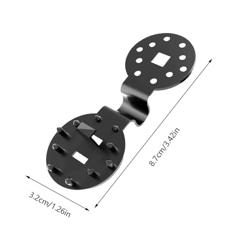 100-Pack Shade Cloth Clips, Lock Grip, Heavy Duty Tarp Clips, UV-Resistant Canopy Fasteners, Non-Slip Grip For Netting/Greenhouse, Windproof Sunshade Clamps - size: Medium size 8.7*4.8