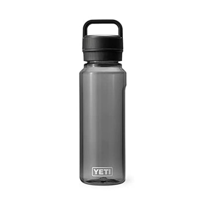 YETI Yonder Water Bottle with Yonder Chug Cap, Lightweight, Leakproof and BPA-Free - color: Charcoal, style: 34oz