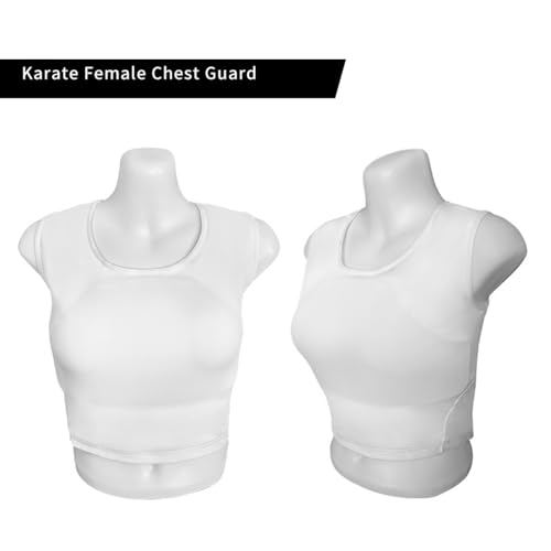 Women's Breast Protector for Boxing Karate Teakwondo Female Boxing Chest Protector Karate Chest Guard Easy to Use - size: X-Large