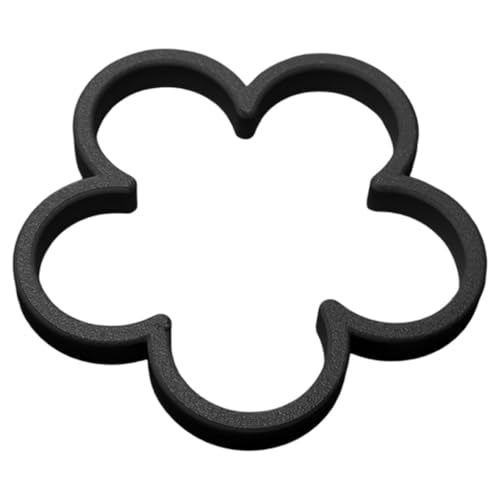 Fish Feeding Portals for Betta & Aquariums | Floating Food Rings & Breathing Windows (Multiple Colors) (Daisy - Black) - color: Daisy - Black