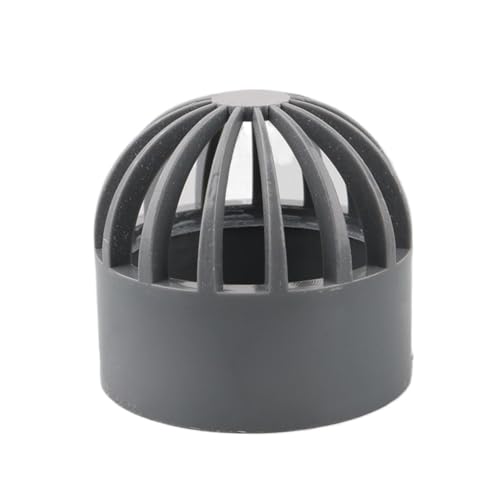 40 Pcs PVC Breathable Cap Aquarium Tank Permeable Screen Filter Isolation Water Cover(Gray) - color: Gray
