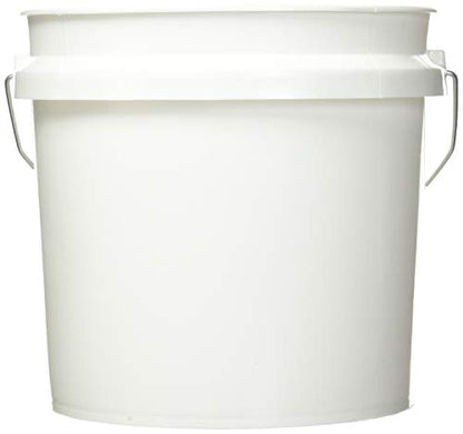 Leaktite 744456 1-Gallon White Plastic Pail Paint Pail/Container